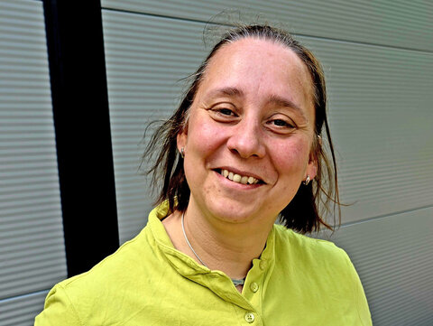 Nadine Schwarze-Matschull zeigte den Kindern die Gärtnerei Volmarstein